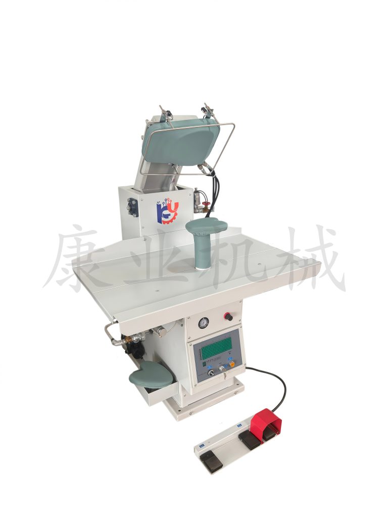 Patented product · Changeable-mold armhole pressing and setting machine
