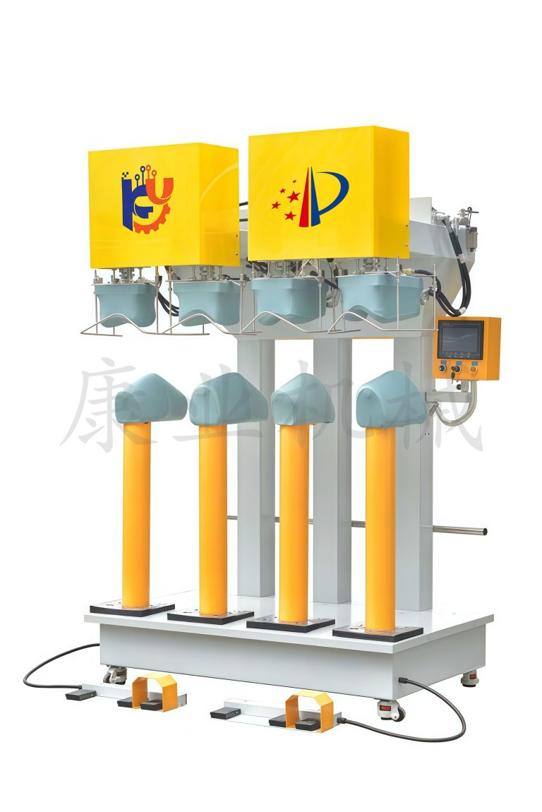 Patented product · Four-mold shoulder pressing and setting machine