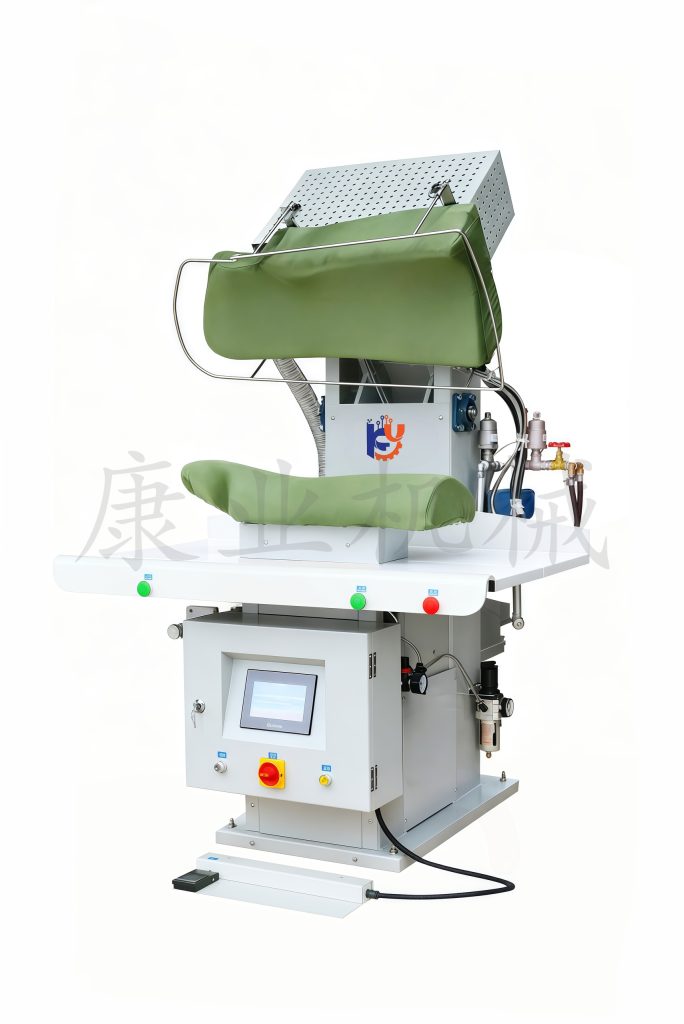 Women’s jacket back pressing and setting machine